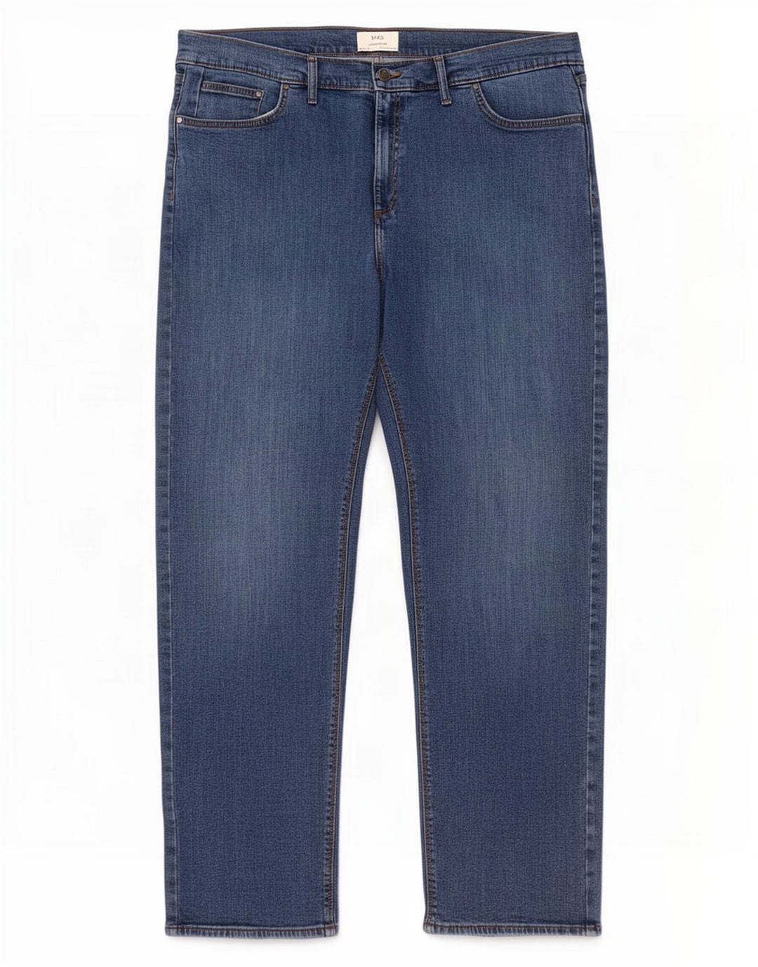 Marks & Spencer Straight Jeans til mænd W44 L31 blå bomuld