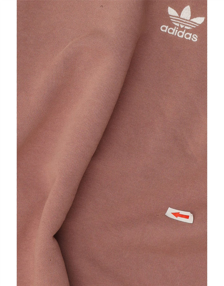 Adidas Sweatshirt-trøje til mænd Large Pink Bomuld