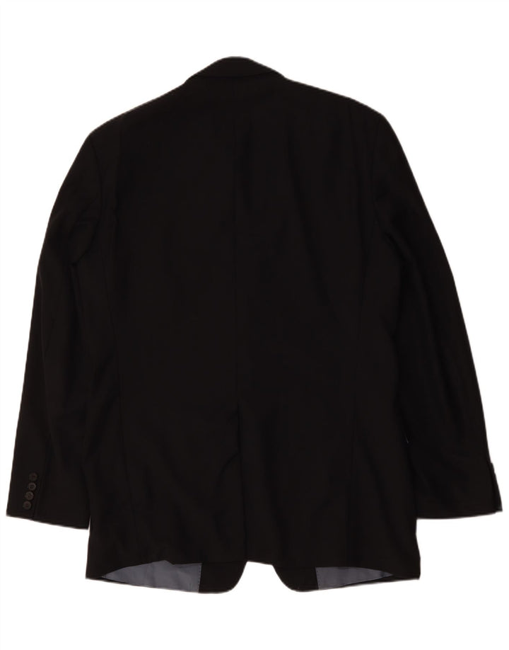 Hugo Boss Herre 2-knaps blazerjakke EU 52 XL Marineblå Virgin Wool