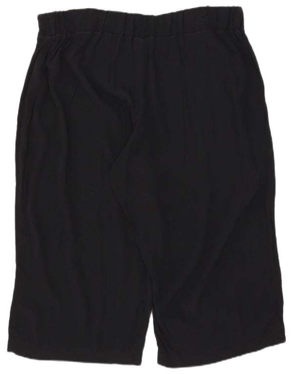 Marks & Spencer Womens Bermuda Sports Shorts UK 22 3XL Sort Viscose