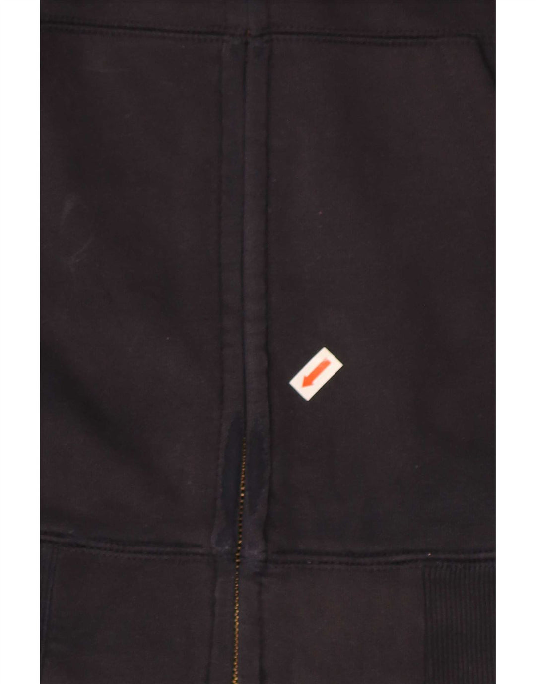Carhartt Hættetrøje med lynlås til mænd Medium marineblå bomuld