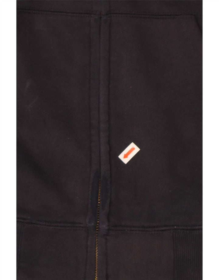 Carhartt Hættetrøje med lynlås til mænd Medium marineblå bomuld