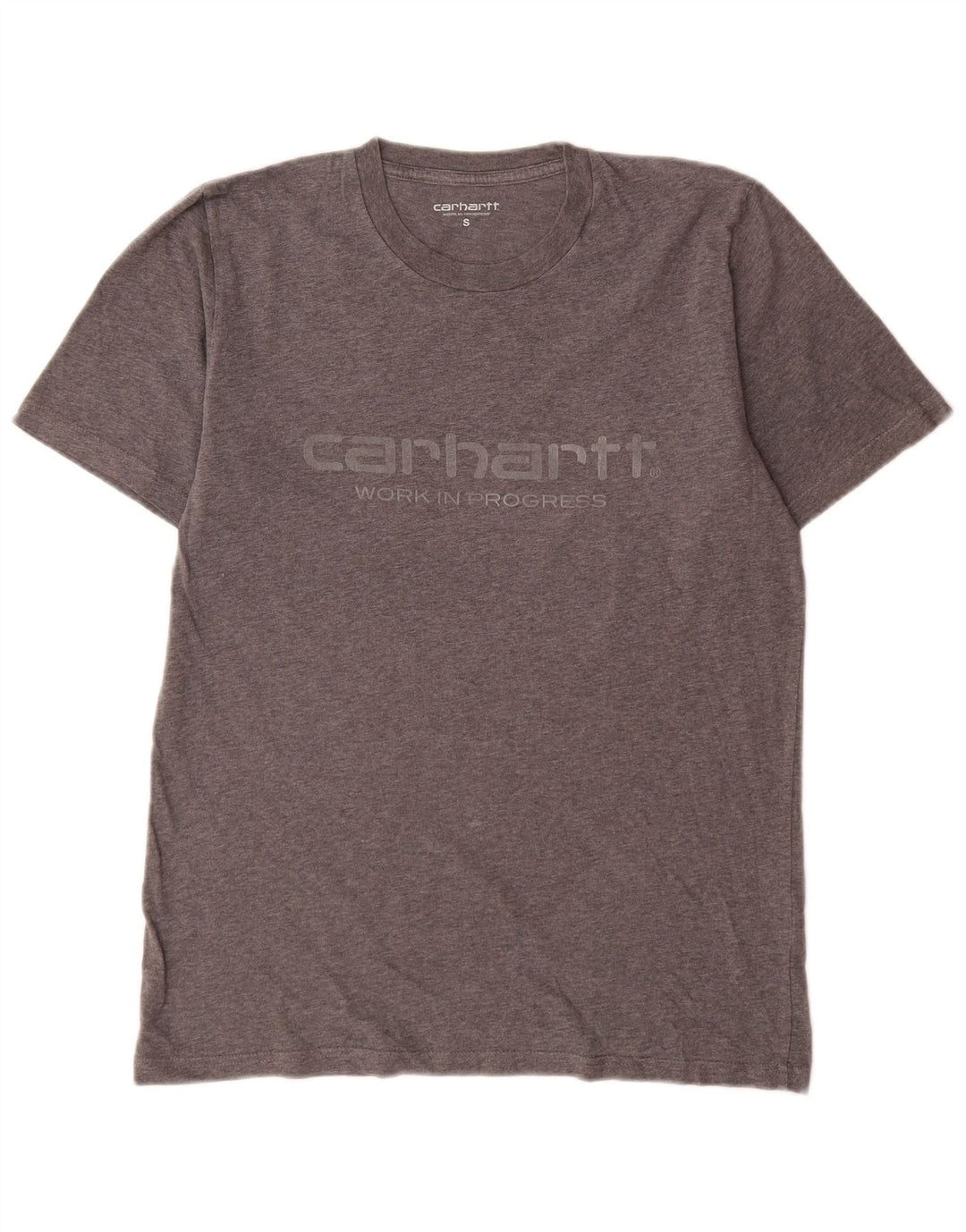 Carhartt Herre Grafisk T-Shirt Top Lille Grå Bomuld