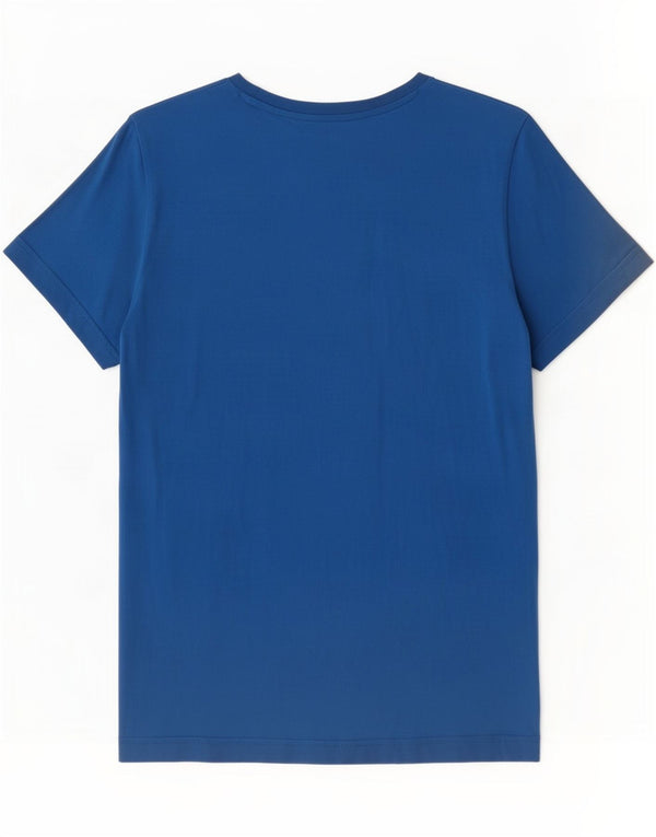 Puma Boys Graphic T-Shirt Top 15-16 Years Blue Cotton