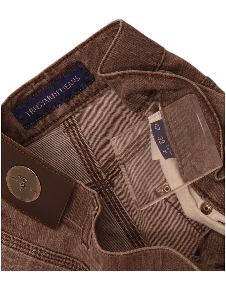 Trussardi Herre Slim Jeans IT 47 Small W31 L29 Grå