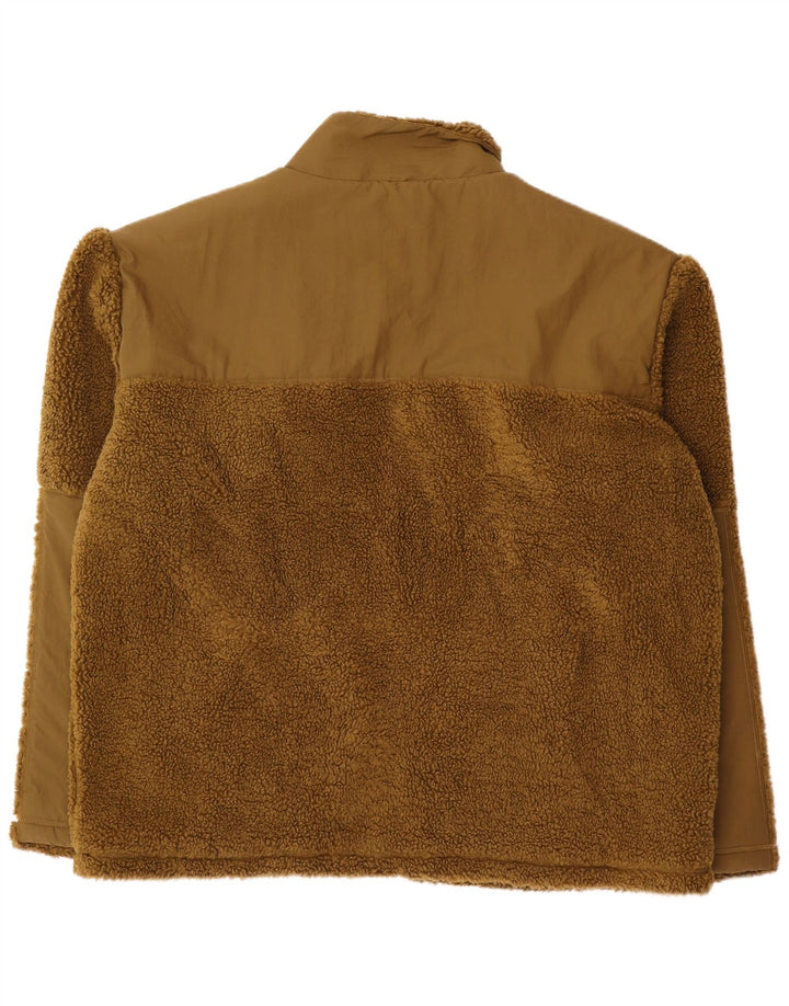 Gant Herre Fleecejakke UK 46 3XL Khaki Polyester