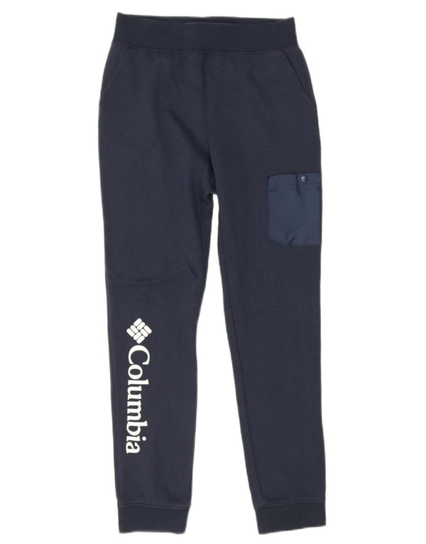 Columbia Boys træningsdragt Bukser Joggers 14-15 år Large Navy Blue