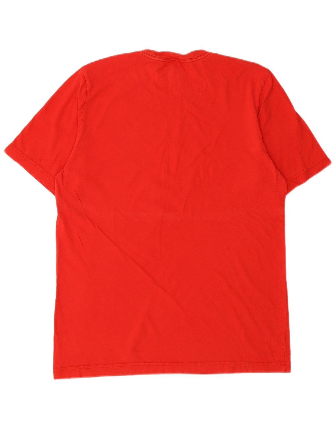 ADIDAS Mens Graphic T-Shirt Top Small Red Cotton