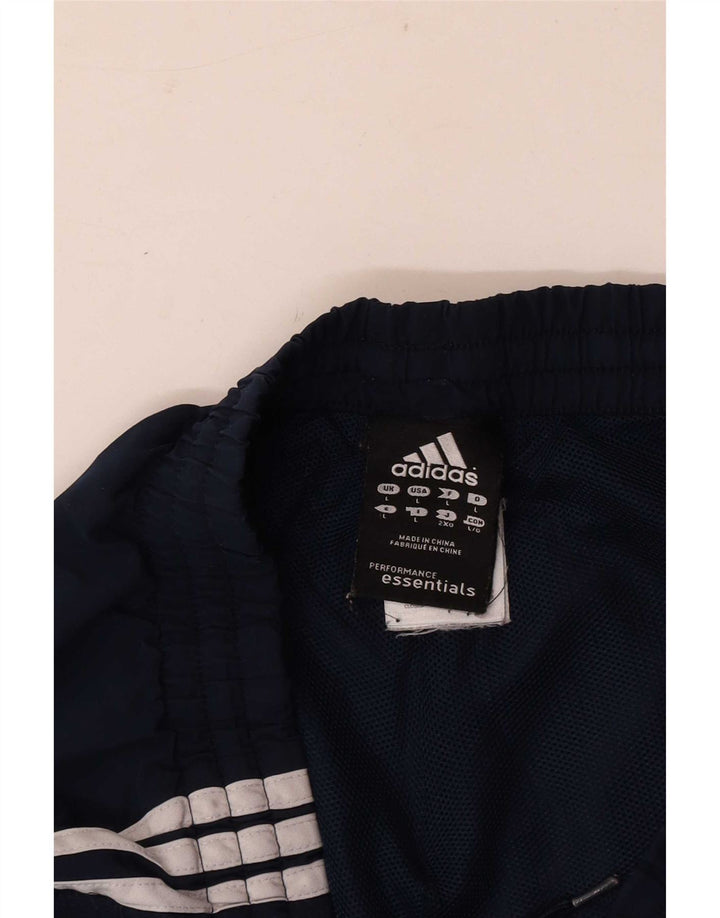 Adidas Træningsdragt bukser til mænd store marineblå polyester