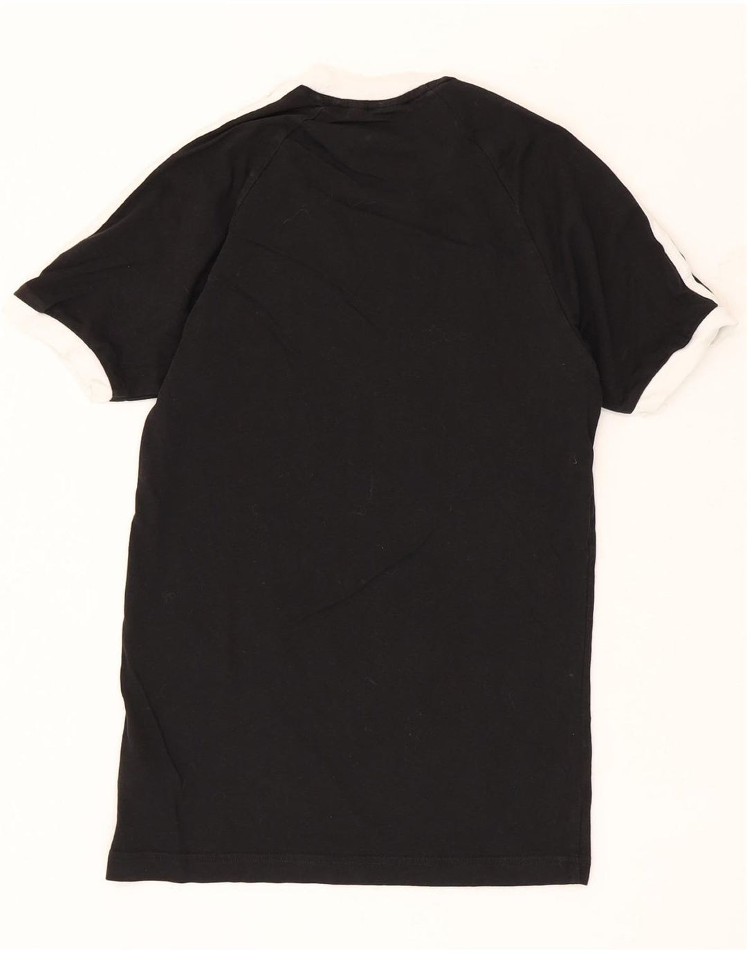 Adidas Herre T-Shirt Top XS Sort Bomuld