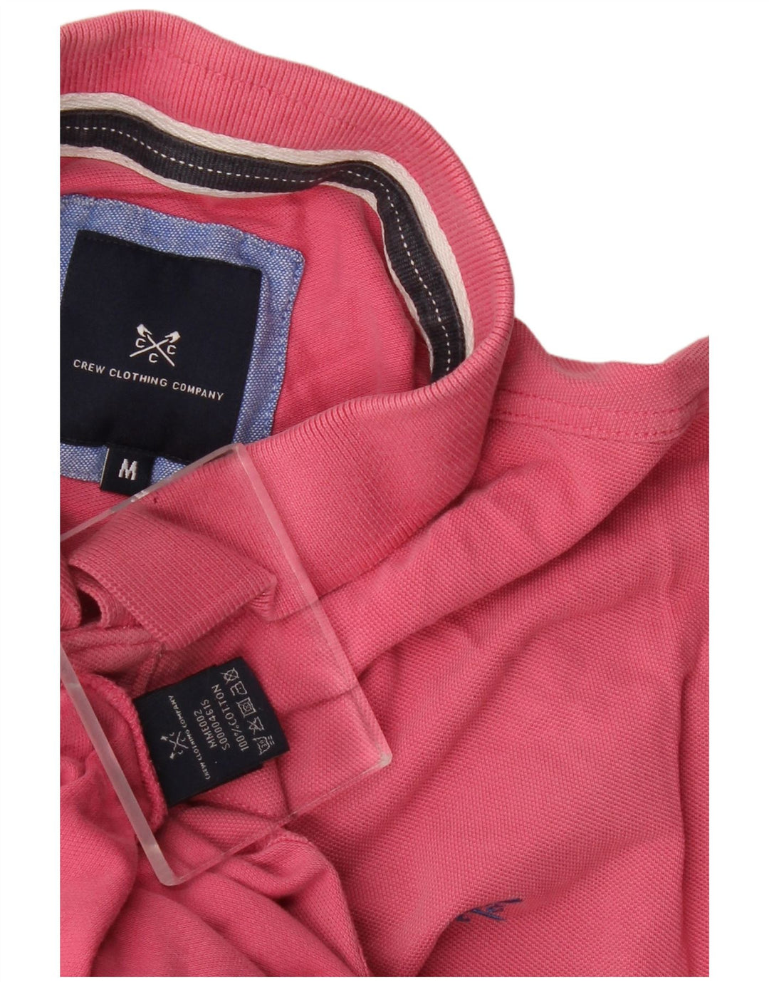 Besætningstøj Herre poloshirt Medium Pink Bomuld