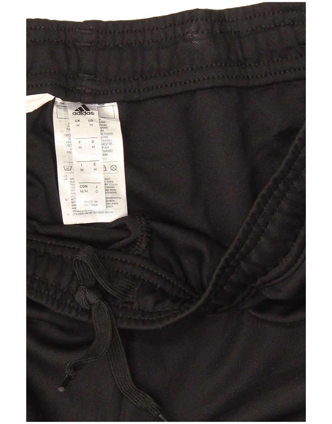 Adidas Herre Aeroready Træningsdragt Bukser UK 14 Medium Sort Polyester