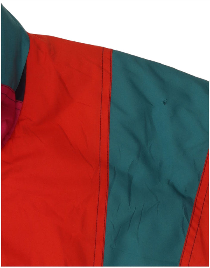 Dubin Herre Windbreaker Jacket IT 52 XL Navy Blue Colourblock Polyester