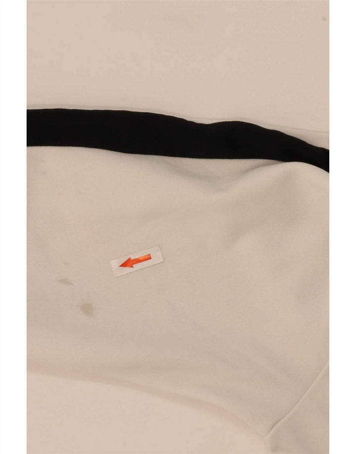 Nike Herre Dri Fit hættetrøje Jumper Small White Colourblock Polyester