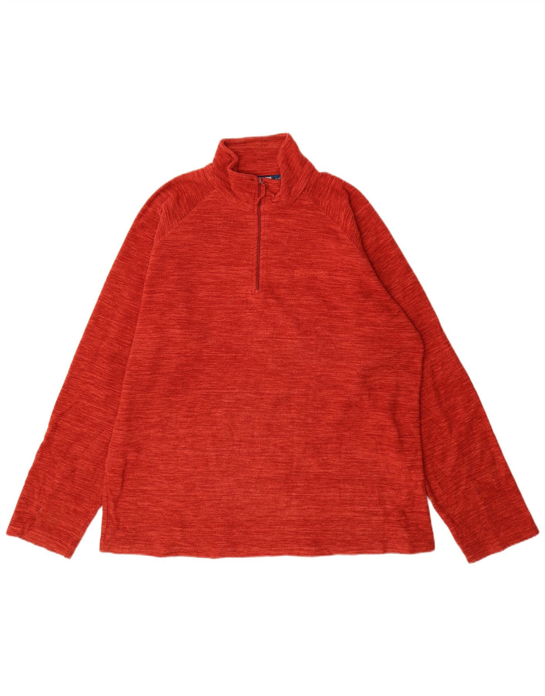 Mountain Warehouse Herre lynlås hals Fleece Jumper XL Orange Polyester