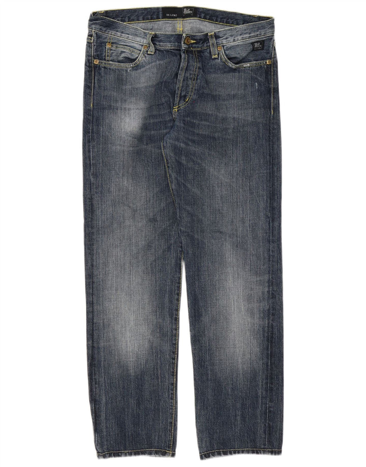 Roy Rogers Straight Jeans til mænd W31 L29 Marineblå Bomuld