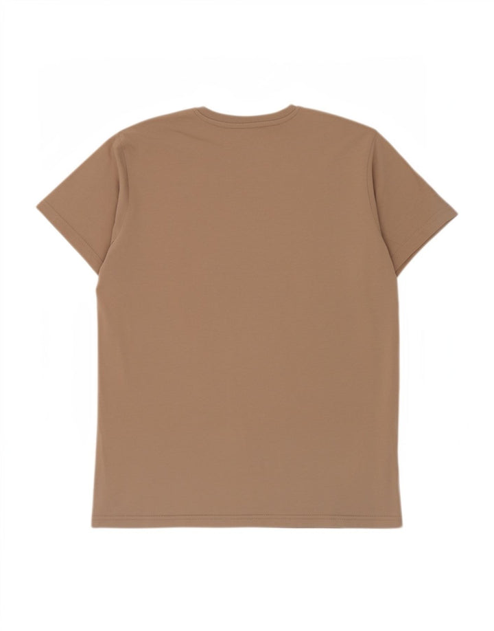 Alpha Industries Herre grafisk T-shirt top lille brun bomuld