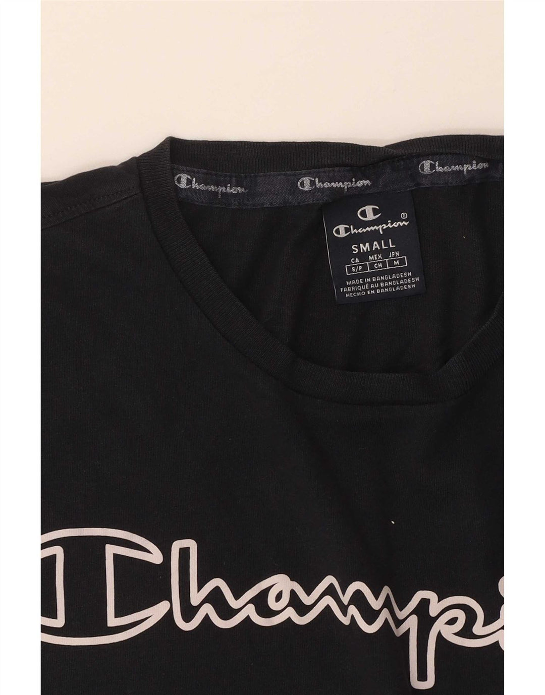 Champion Herre grafisk T-shirt top lille marineblå