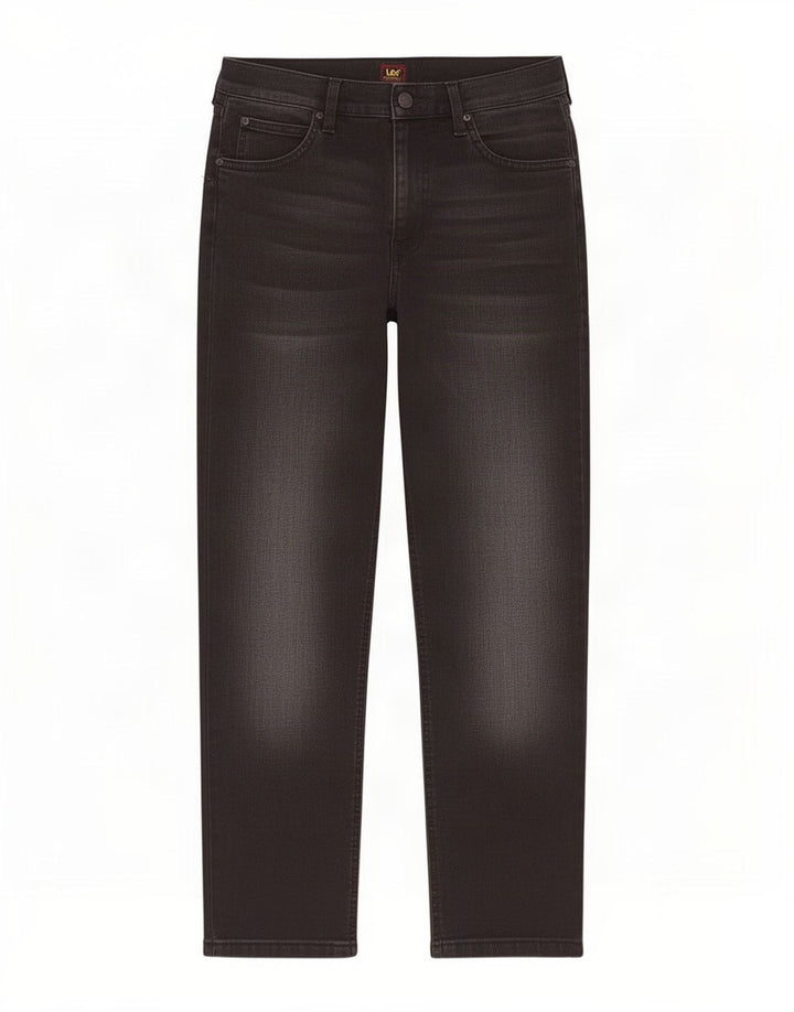 Lee Herre Austin Cropped Jeans W32 L25 Sort bomuld