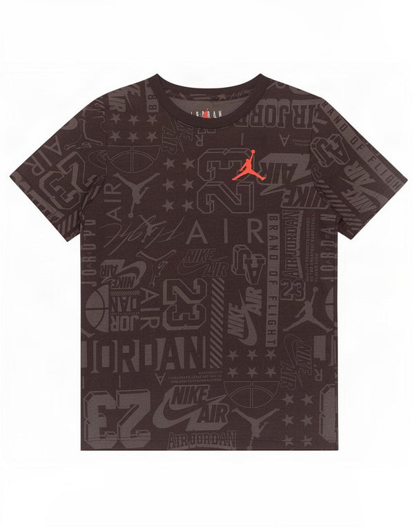 Jordan Boys Grafisk T-Shirt Top 12-13 år Stor Sort
