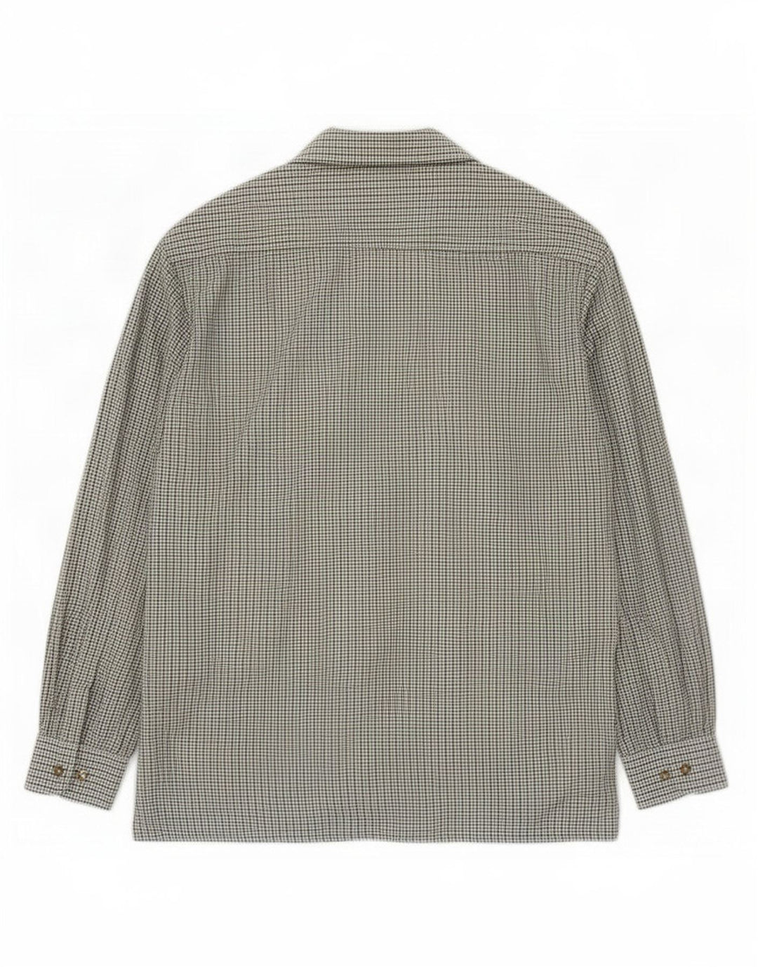 Dickies Herreskjorte Medium Green Houndstooth Polyester