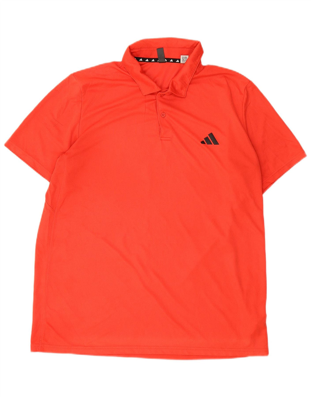 Adidas Poloskjorte til mænd, stor rød polyester