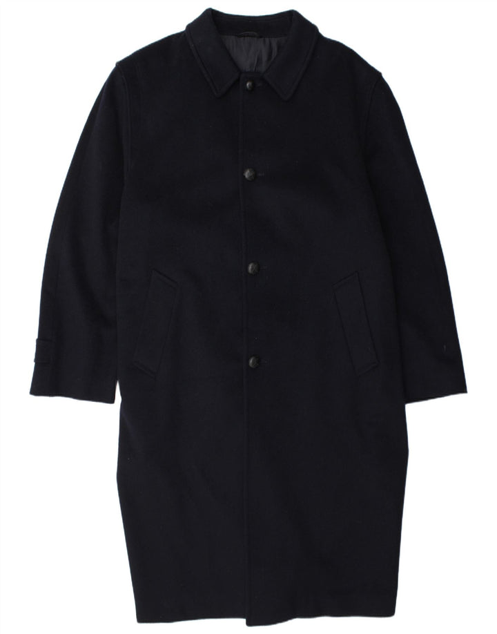 Merlet Herre Overfrakke IT 56 3XL Navy Blue Virgin Wool