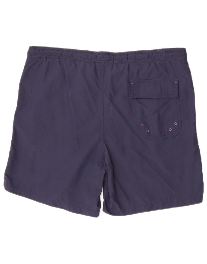 Fred Perry Badeshorts til mænd Små marineblå nylon