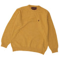 MARLBORO CLASSICS Dame sweater med rund hals DK 16 Stor gul uld