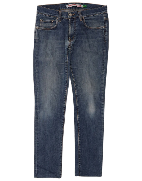 Carrera Herre 717 Slim Jeans IT 48 Medium W33 L31 Blå Bomuld
