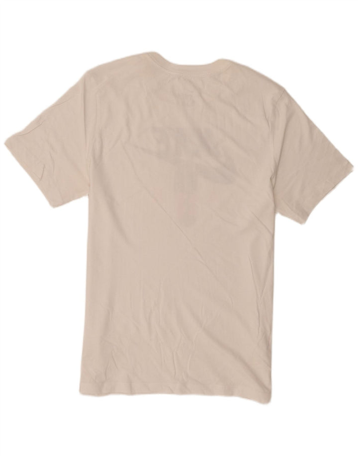 Nike grafisk T-shirt top til mænd, stor hvid bomuld