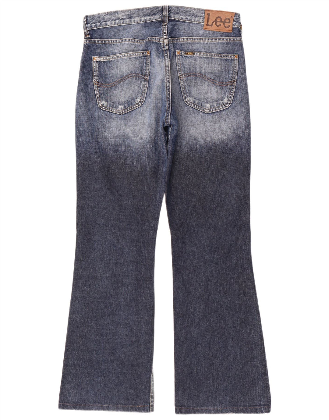 Lee Herre Denver Bootcut Jeans W33 L32 Marineblå Bomuld