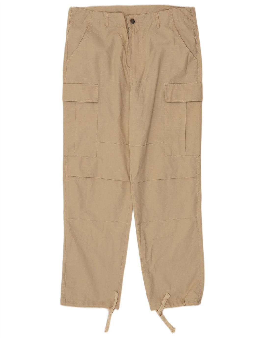 Carhartt Herre Straight Cargo Bukser Medium W34 L29 Beige Bomuld