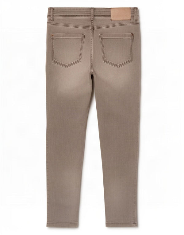 Zara Womens Cropped Jeans EU 38 Small W28 L24 Grå