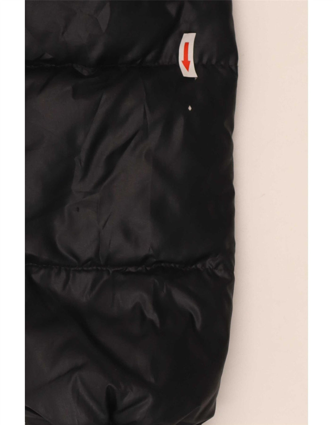 Champion Dame hættepolstret jakke UK 10 Lille sort polyester