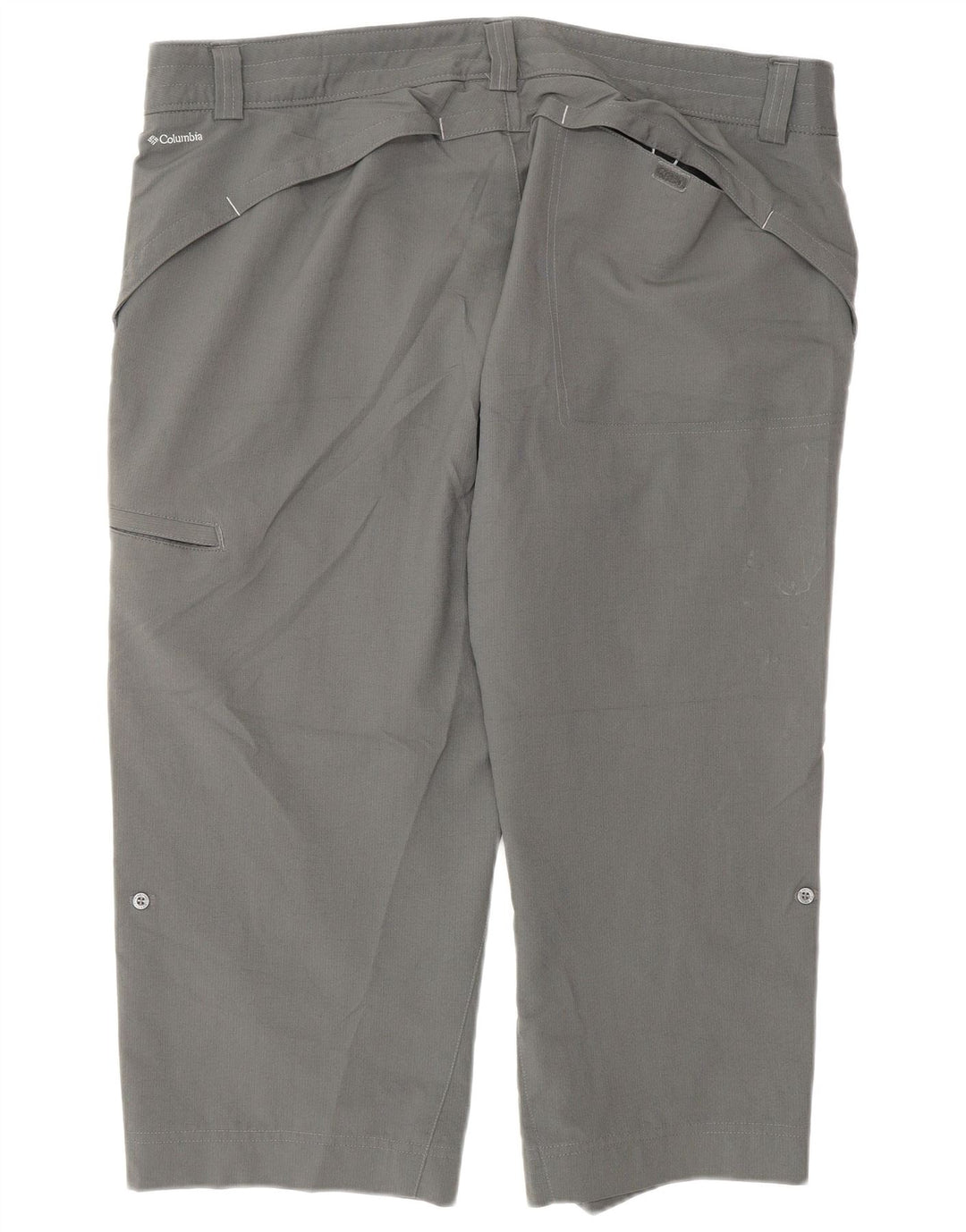 COLUMBIA Dame Cargo Capri Bukser US 16 2XL W38 L22 Grå Polyester