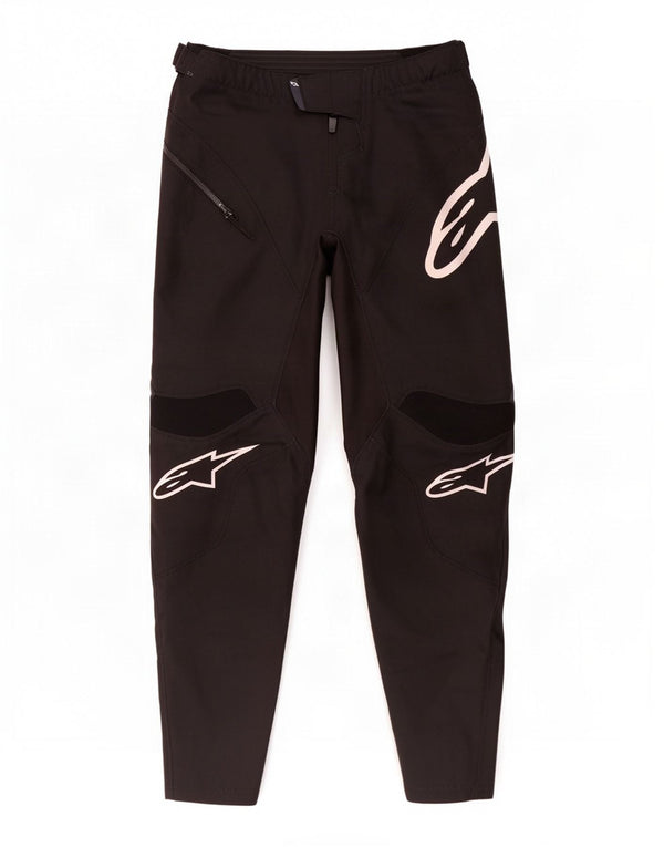 Alpinestars Womens Graphic Moto Racer Trousers W28 L28 Black Polyester