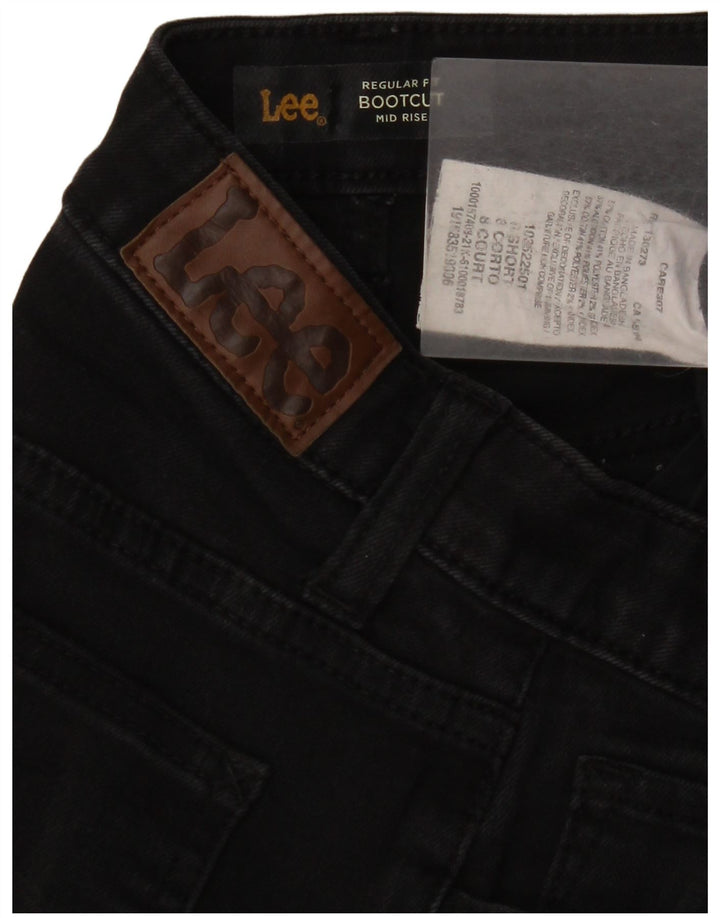Lee Dame Mid Rise Regular Fit Bootcut Jeans US 8 Medium W28 L29 Sort