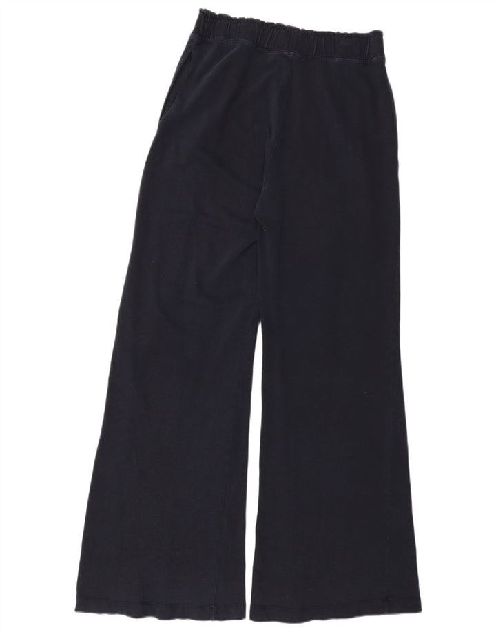 Zara Damebukser med brede ben UK 14 Medium Navy Blue