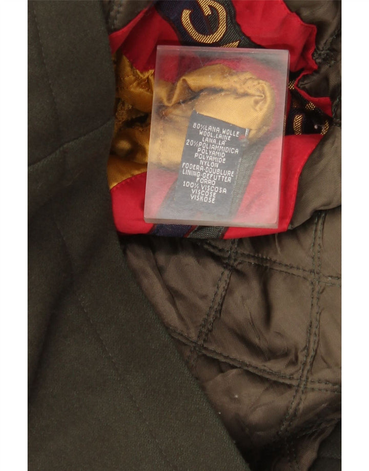 Paul & Shark Herre Overfrakke UK 42 XL Khaki Wool