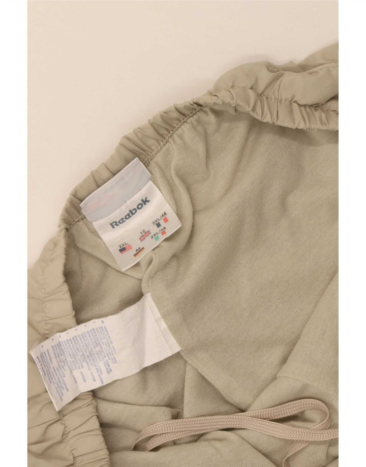 Reebok Træningsdragtsbukser til kvinder UK 18 XL Beige Polyester