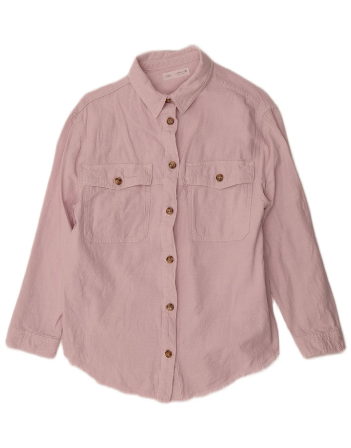 Zara Pigeskjorte 13-14 år Pink Bomuld