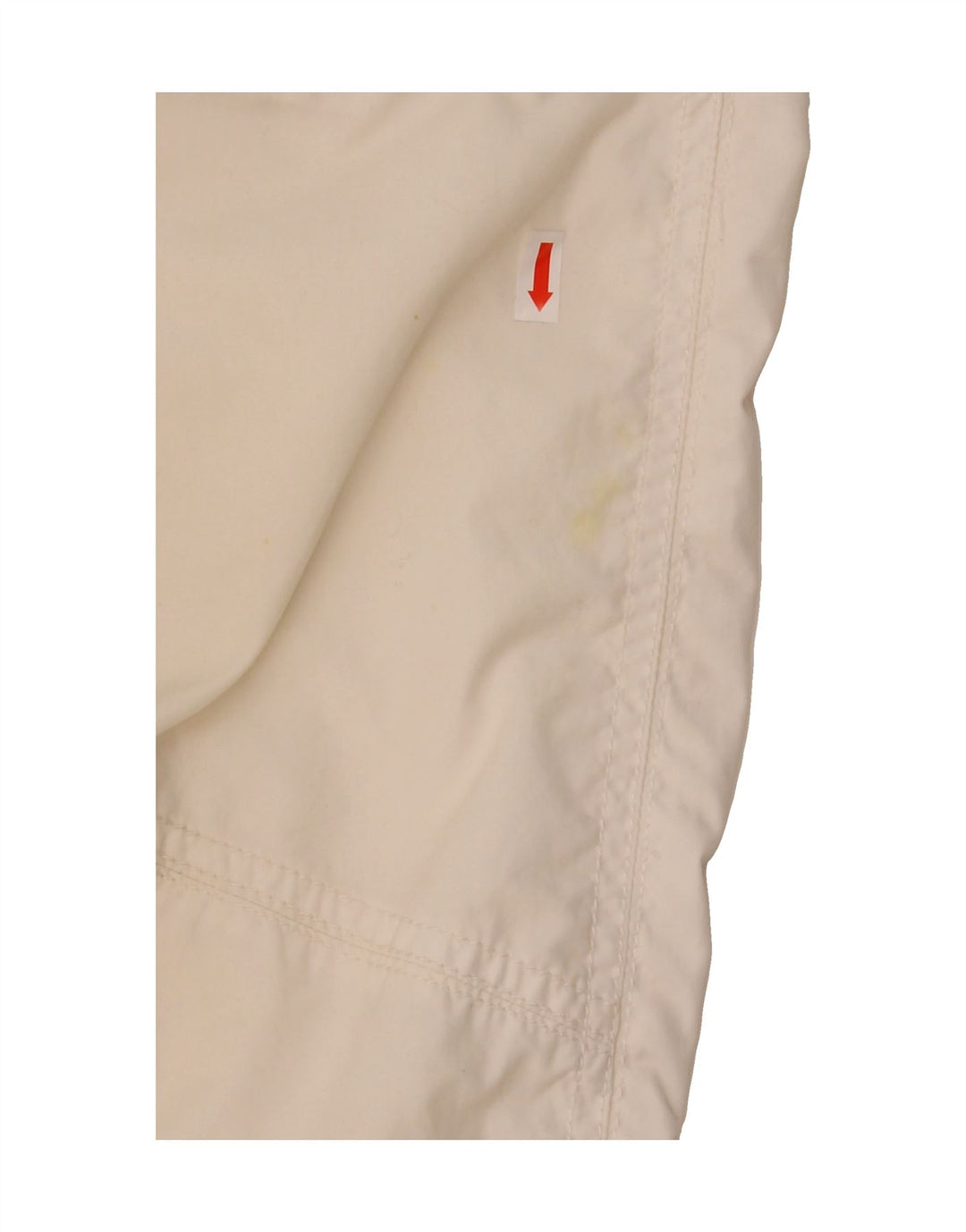 NIKE Womens Straight Capri Trousers UK 12 Medium W34 L21  White Vintage Nike and Second-Hand Nike from Messina Hembry 