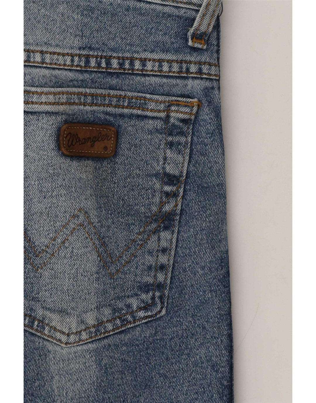 Wrangler Womens Cropped Jeans W30 L25 Blå