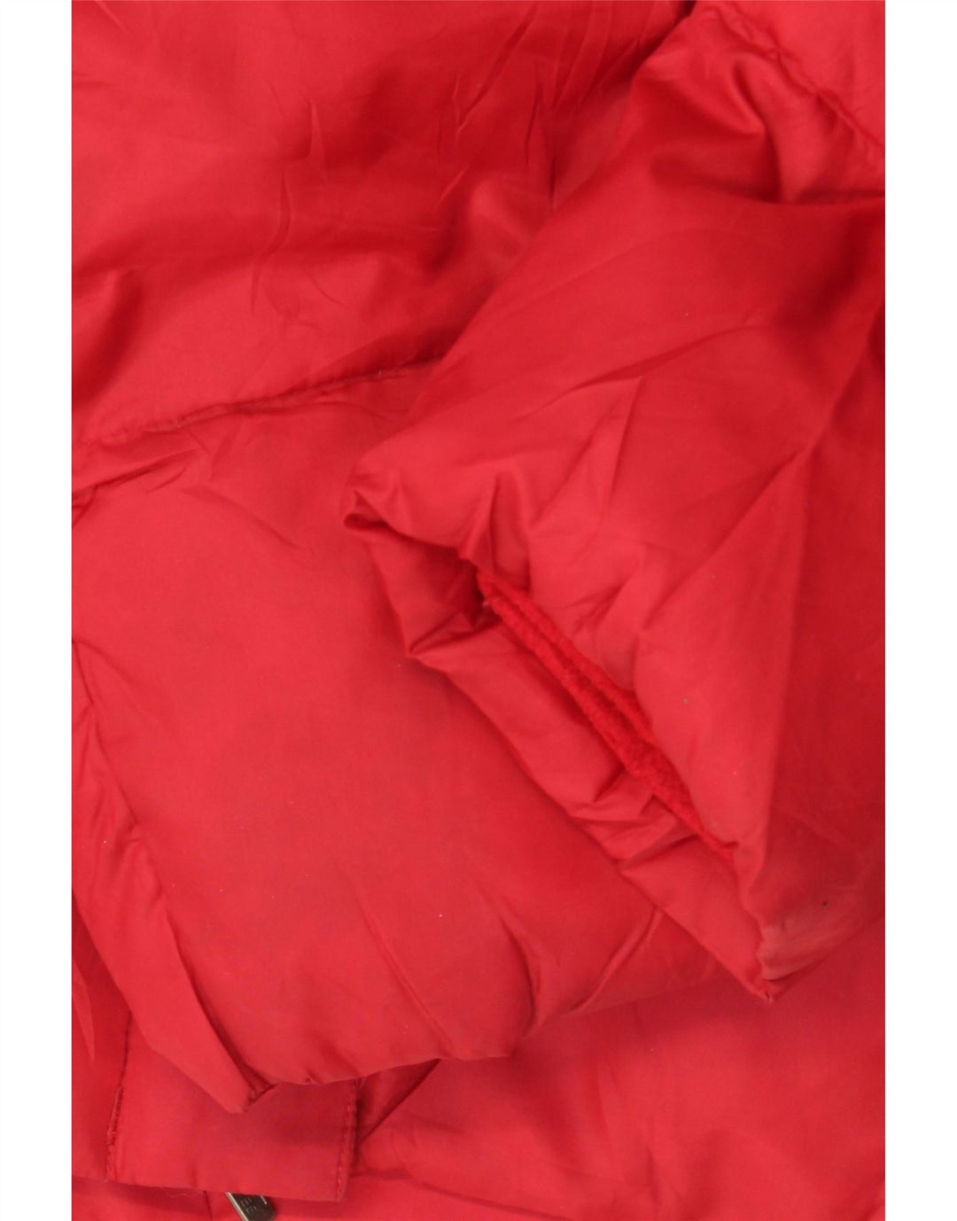 Eddie Bauer Dame Polstret Jakke UK 16 Large Rød Polyester