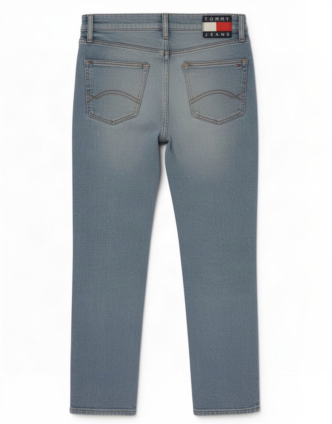 Tommy Hilfiger Herre Slim Jeans W30 L30 Blå Bomuld