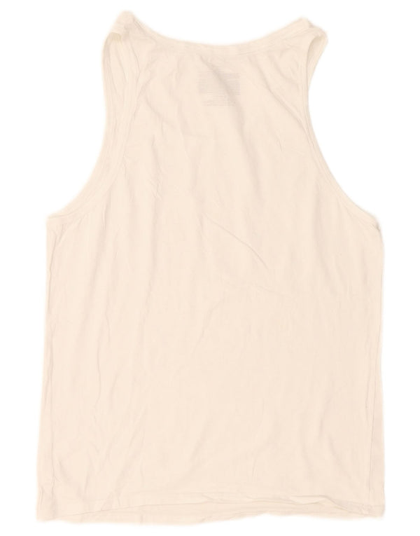 Calvin Klein Herrevest Top Medium Hvid Bomuld
