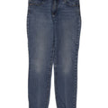 WRANGLER Dame Skinny Jeans W29 L27 Blå Bomuld