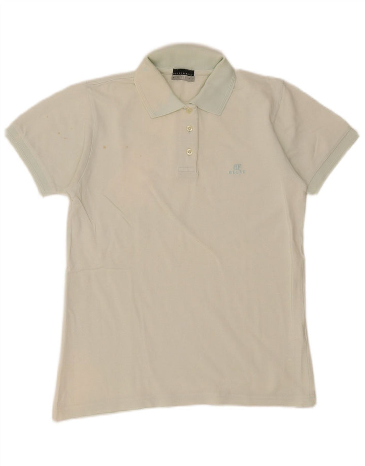 Belfe & Belfe Dame Polo Shirt UK 14 Large Blue