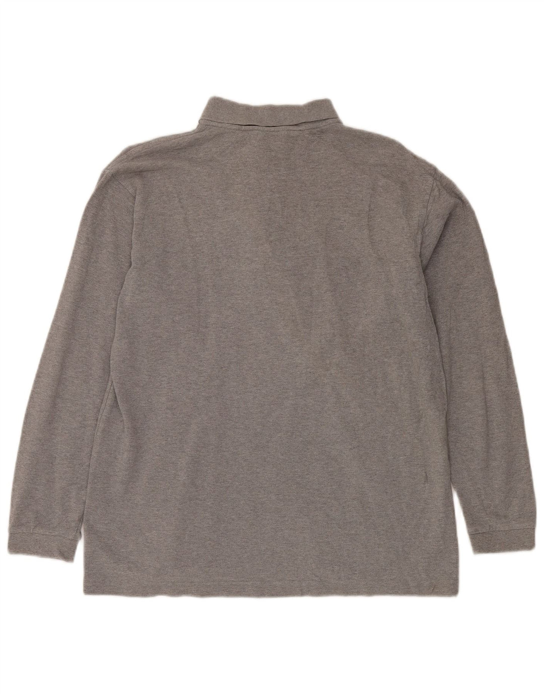 KAPPA Langærmet poloshirt til mænd, stor grå
